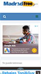 Mobile Screenshot of madridfree.com